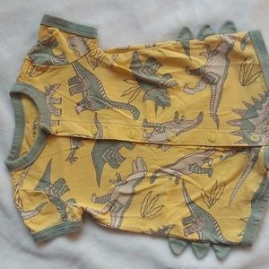3M Carter's Dinosaur print onsie romper unisex